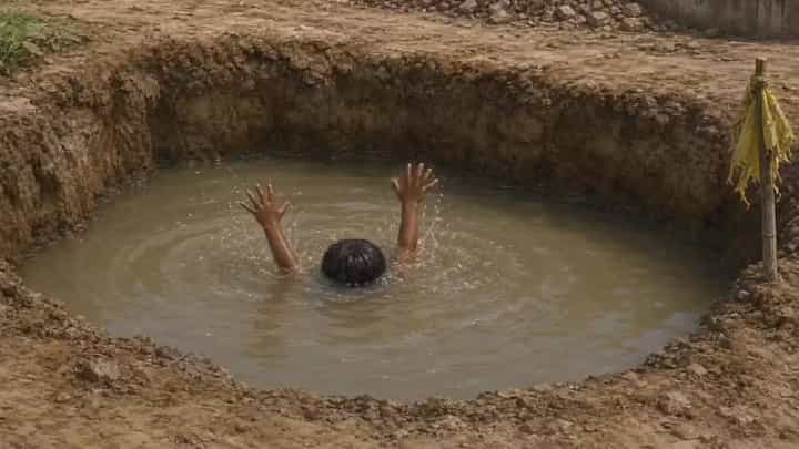 हृदयद्रावक घटना! घरासमोर खेळत होता... उघड्या खड्ड्याने घेतला 2 वर्षांच्या सोहमचा जीव हृदयद्रावक घटना! घरासमोर खेळत होता... उघड्या खड्ड्याने घेतला 2 वर्षांच्या सोहमचा जीव