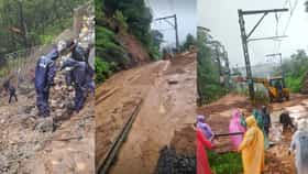 Lonavalaरेल्वे ट्रक दुरुस्ती वेगाने,एका मार्गिकेवरुन पहिली ट्रेन रवाना.
