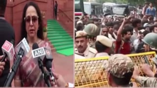 Hema Malini | आंदोलन करून काही होणार नाही शांततेच्या मार्गाने… CJP आंदोलनावर हेमा मालिनी यांचं मोठं विधान