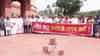 Sansad Bhavan Park | अमित शाह संसदेत का नाही?; प्रियांका गांधी, खर्गेंसह विरोधकांचा संसद भवनाबाहेर आंदोलन
