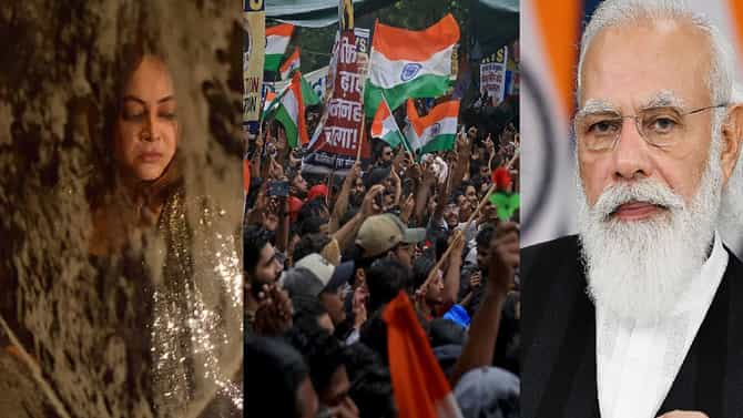 CJP Protest : पंतप्रधान मोदींविरोधात अभिनेत्रीने कायं केलं? थेट होतेय अटकेची मागणी, अनेक पोलीस स्थानकांत तक्रार दाखल