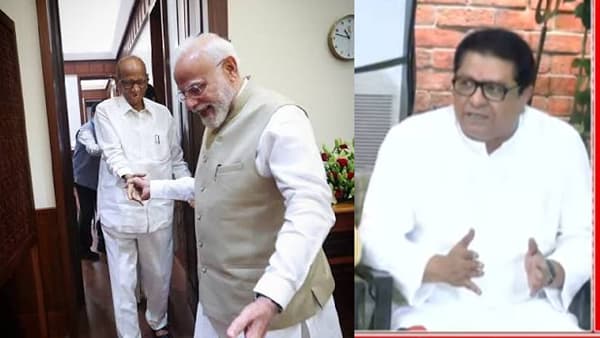 Raj Thackeray : राजधानीत शरद पवार-मोदींची भेट, राज ठाकरे यांनी अवघ्या 3 शब्दांत उत्तर देत संपवला विषय