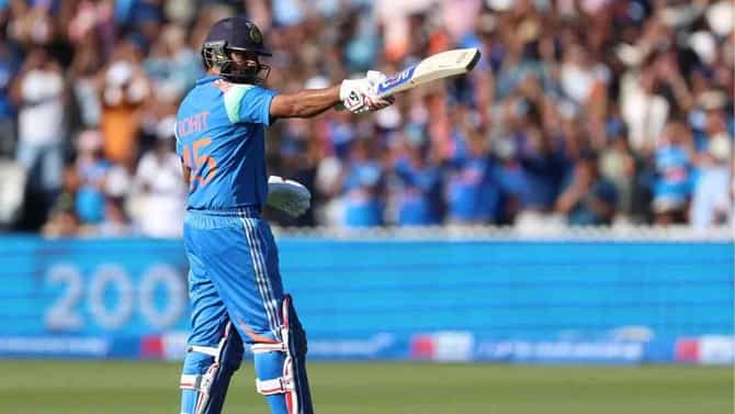 Rohit Sharma : एका मराठी क्रिकेटरने जी बॅट गिफ्ट दिली, त्यानेच लॉर्ड्सवर खणखणीत शतक झळकवून रोहितने स्वत:ला केलं सिद्ध