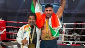 आशिया चॅम्पियनशिपमध्ये पाकिस्तानचा अवघ्या 80 सेकंदात खेळ खल्लास! MMA फायटर संग्राम सिंहने मारली बाजी