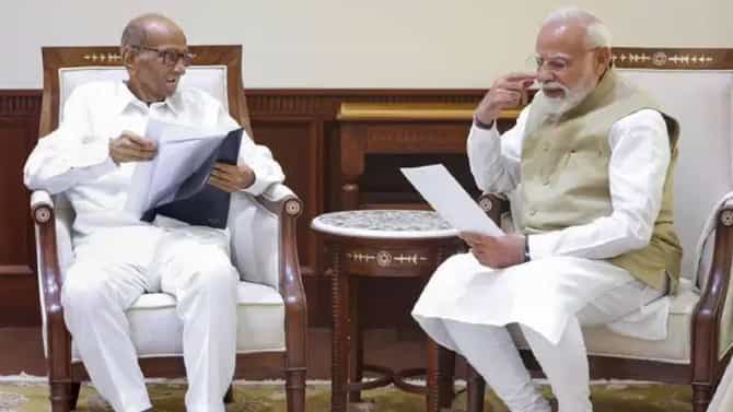 मोदींना तो सल्ला दिला अन्... शरद पवार आणि मोदी भेटीत काय घडलं? पवारांनी सांगितली आतली बातमी