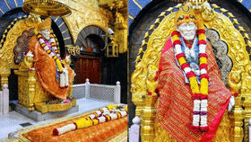 गुरुपौर्णिमेनिमित्त शिर्डी साईबाबा मंदिरात भाविकांची गर्दी,-1722062