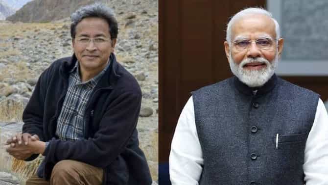 Soanm Wangchuk : मोठी बातमी ! सोनम वांगचुक यांच्याकडून चक्क मोदी सरकारचं कौतुक; प्रधान यांच्या राजीनाम्याचं नव्हे या निर्णयाचं केलं कौतुक