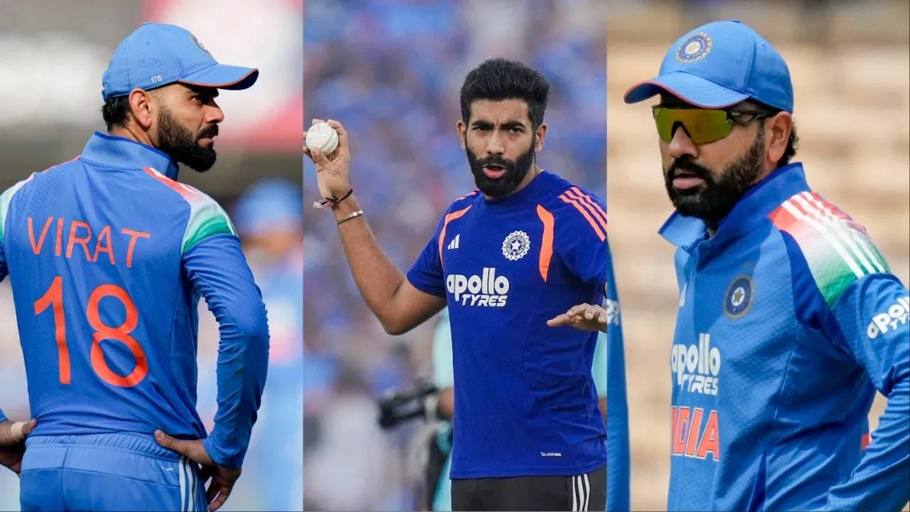 टीम इंडियासाठी 967 दिवसानंतर पहिल्यांदाच रोहित शर्मा, विराट कोहली आणि जसप्रीत बुमराह एकत्र वनडे खेळताना दिसणार आहेत. त्यामुळे बर्मिंघम वनडे सामन्याबाबत उत्सुकता वाढली आहे. (Photo: PTI)
