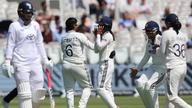 INDW vs ENGW: भारतीय महिला संघाचा इंग्लंडमध्ये कसोटीत ऐतिहासिक विजय, लॉर्ड्सवर विजयी पताका फडकावली