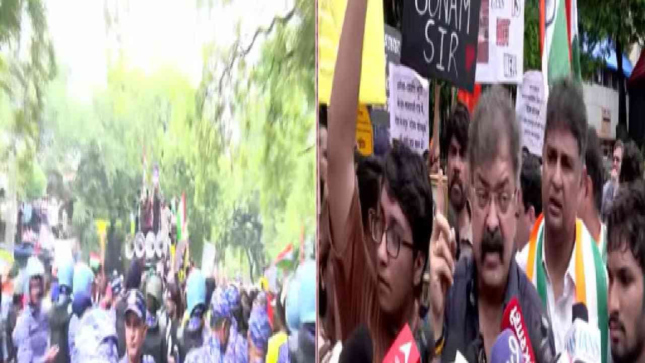 दिल्लीत आज कॉकरोच जनता पार्टीचं आंदोलन सुरु आहे. केंद्रीय शिक्षण मंत्र्यांच्या राजीनाम्याच्या मागणीसाठी आंदोलक संसदेवर धडकणार आहेत. सोनम वांगचूक आणि अभिजीत दीपके यांच्या आंदोलनाला पाठिंबा देण्यासाठी आज ठाण्यात शरद पवार यांच्या राष्ट्रवादी काँग्रेस पक्षाच्या जितेंद्र आव्हाड यांनी आंदोलन केलं. जितेंद्र आव्हाड यांनी सरकारवर भरपूर तोंडसुख घेतलं.