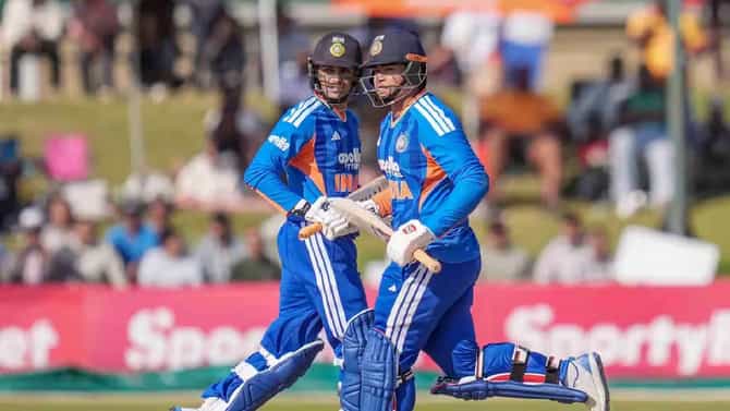 IND vs ZIM: श्रेयस अय्यरच्या नेतृत्वात अखेर विजय, झिम्बाब्वेला 7 विकेट राखून नमवलं