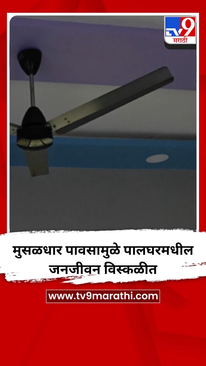 मुसळधार पावसामुळे पालघरमधील जनजीवन विस्कळीत-1717908