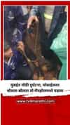 मुंबईत मोठी दुर्घटना, मोबाईलवर बोलता बोलता तो मॅनहोलमध्ये पडला, Video