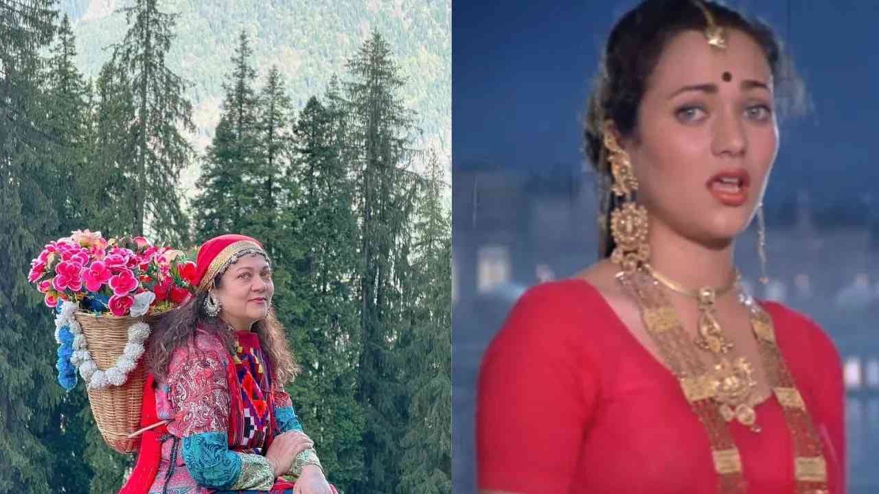 मंदाकिनी भले चित्रपटांपासून लांब असेल. पण सोशल मीडियावर ती सक्रीय आहे. फॅन्ससोबत ती सतत फोटो शेअर करत असते. अलीकडेच मंदाकिनीने इन्स्टाग्रामवर फोटो पोस्ट केले आहेत. या लेटेस्ट फोटोजमध्ये मंदाकिनी हिमाचलच्या ट्रेडिशनल लूकमध्ये दिसतेय.