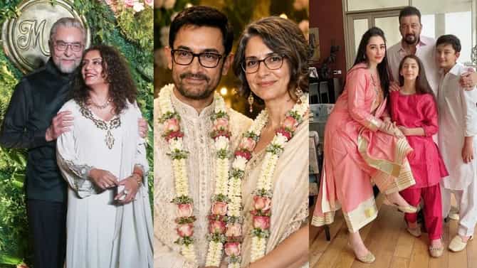 फक्त आमिर खानच नाही तर, या सेलिब्रिटींनी थाटलाय तीन वेळा संसार, एकाचं तर मुलींच्या वयाच्या अभिनेत्रीशी चौथं लग्न