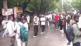 रात्रभर पाऊस, तरीही सीजेपीचं आंदोलन रात्री पासून पुन्हा सुरू, VIDEO.