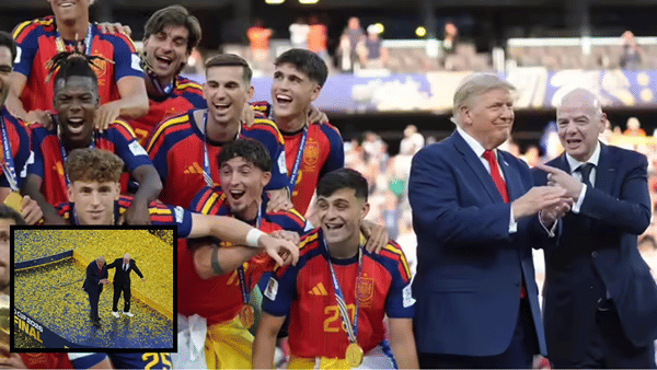 Fifa World Cup 2026: भरगच्च स्टेडियममध्ये ट्रम्प यांची फजिती, फिफा विश्वचषकाच्या ट्रॉफी प्रदान सोहळ्याचा Video Viral