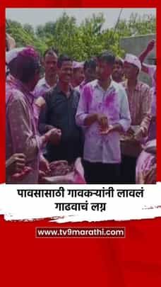 पावसासाठी गावकऱ्यांनी लावलं गाढवाचं लग्न-1709135