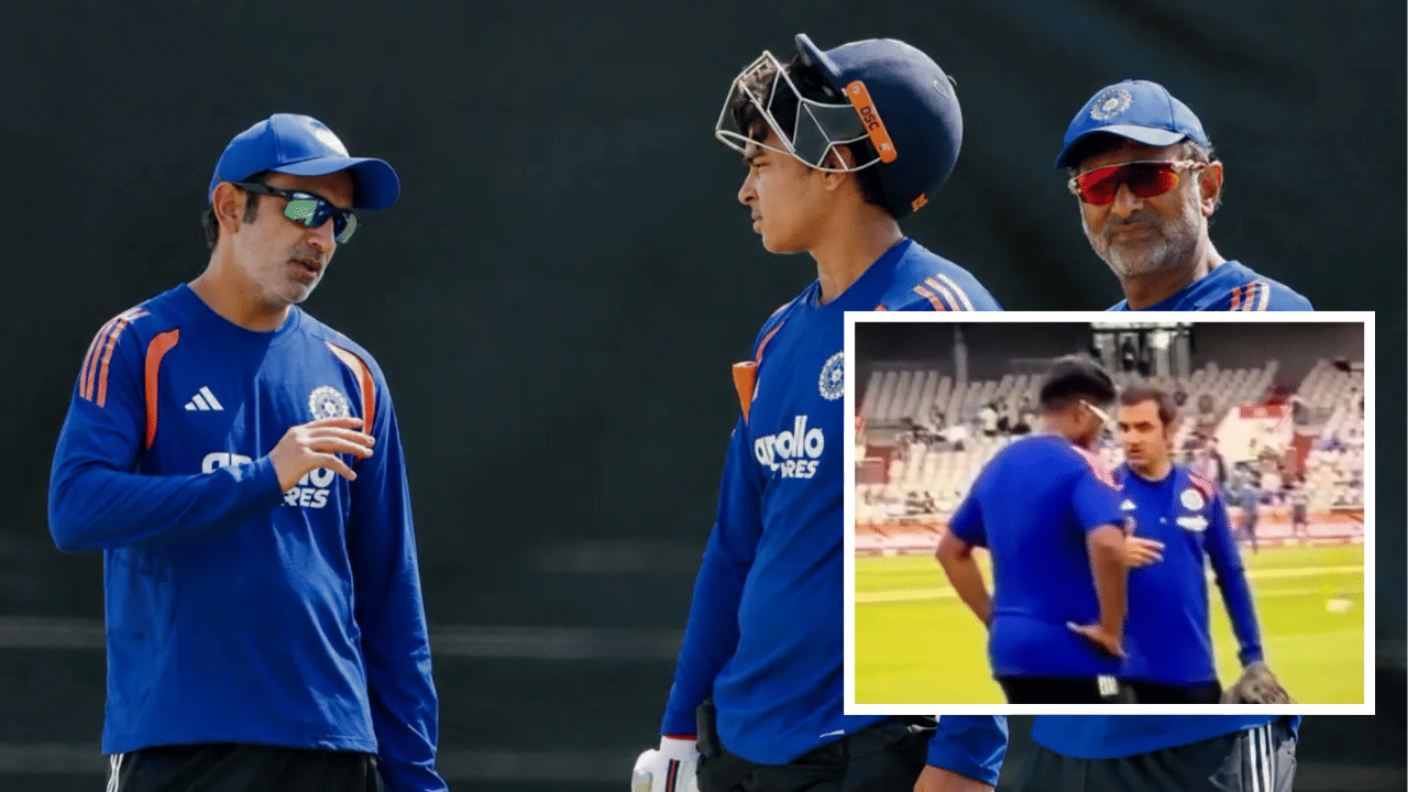 IND vs ENG: वैभवसाठी गंभीर लाडक्या खेळाडूच्याच विरोधात गेला, भर मैदानात घातला वाद; व्हिडिओ जोरदार व्हायरल IND vs ENG: वैभवसाठी गंभीर लाडक्या खेळाडूच्याच विरोधात गेला, भर मैदानात घातला वाद; व्हिडिओ जोरदार व्हायरल