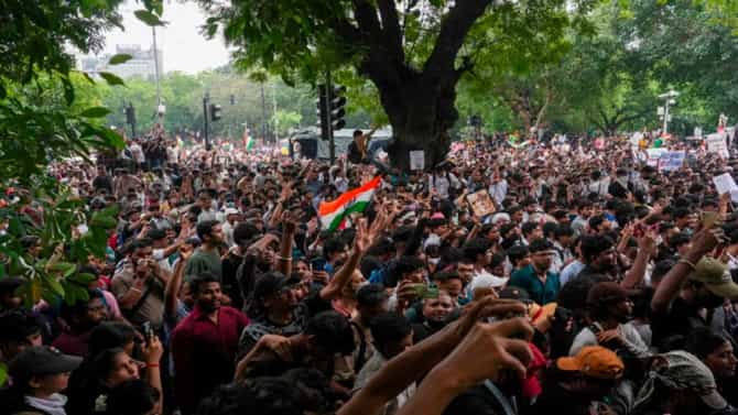 मोठी बातमी! आम्ही 26 जुलैला जंतर-मंतरवरील आंदोलकांना चोपणार, हिंदुत्ववादी संघटनेची घोषणा