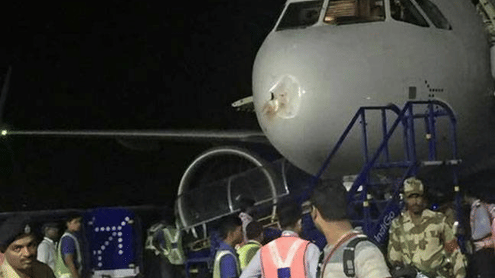 Mumbai | अचानक विमानातून धूर येऊ लागला अन्...194 प्रवासी असलेल्या विमानाचं इमर्जेन्सी लँडिंग Mumbai | अचानक विमानातून धूर येऊ लागला अन्...194 प्रवासी असलेल्या विमानाचं इमर्जेन्सी लँडिंग