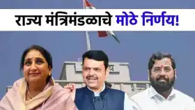 महाराष्ट्र सरकारने घेतले 8 मोठे निर्णय; कॅबिनेटच्या बैठकीत काय घडलं?.