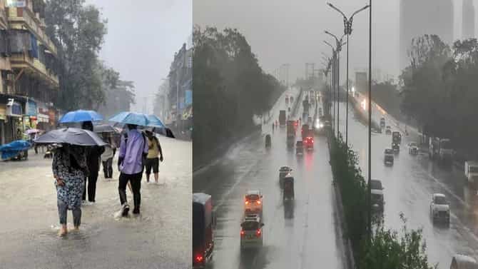 कामाशिवाय घराबाहेर पडू नका रे... अलर्ट आला; हेल्पलाईन नंबरही जारी; पावसाने भरवली धडकी