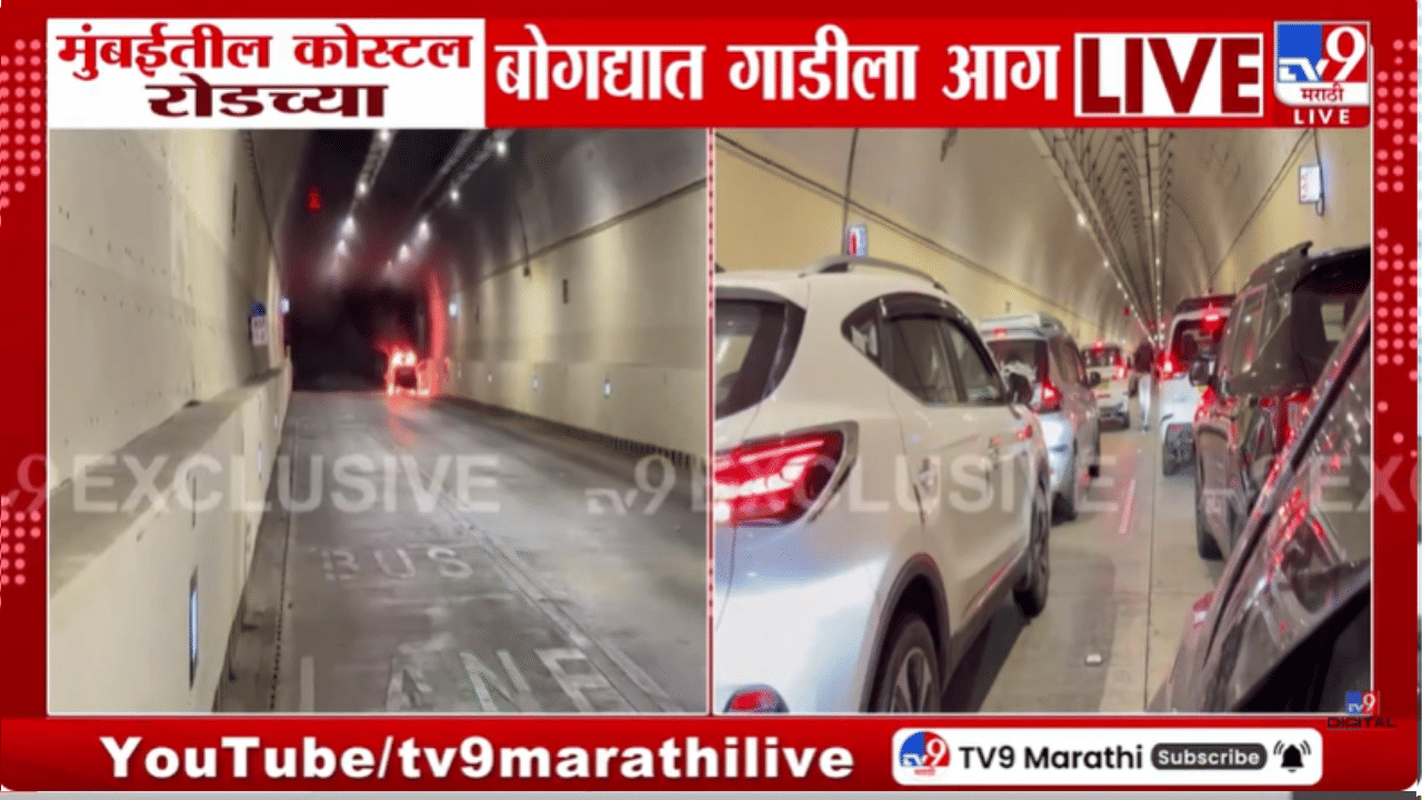Video | कोस्टल रोडवर भीषण अपघात! प्रचंड धूर… एका पाठोपाठ एक गाड्या उलट दिशेने… पहा व्हिडीओ