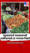 नंदुरबारमध्ये पावसाअभावी भाजीपाल्याचे दर गगनाला भिडले