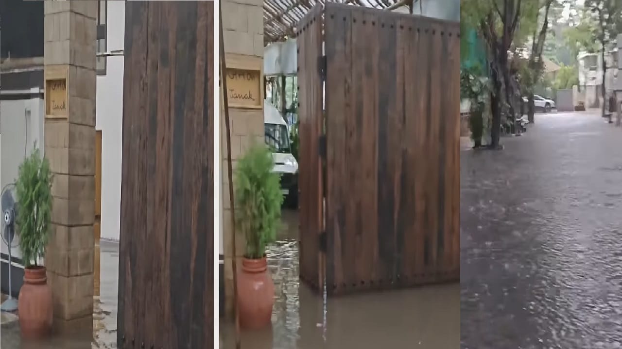 Mumbai Monsoon : नाल्याचं पाणी थेट अमिताभ बच्चन, अजय देवगण यांच्या बंगल्यात, Video सर्वत्र व्हायरल Mumbai Monsoon : नाल्याचं पाणी थेट अमिताभ बच्चन, अजय देवगण यांच्या बंगल्यात, Video सर्वत्र व्हायरल