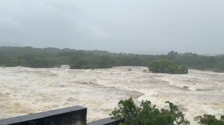 पुण्यातील डेंगळे पूलाखालील नदीपात्रात एक जण अडकल्याची घटना घडली आहे.पुणे महानगरपालिका अग्निशमन दलाने या इसमाच्या बचावासाठी तात्काळ बचाव मोहिम सुरु केली. मुठानदीवर डेंगळे पूल असून  (शिवाजीनगर ते जुना बाजार) या इसमाला सुरक्षित बाहेर काढण्याची मोहीम युद्धपातळीवर सुरु आहे.  