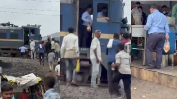 Video : समोसा खायची इच्छा झाली, लोको पायलटने थेट रेल्वेच थांबवली? त्या व्हिडीओची तुफान चर्चा!