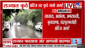 24 तास महत्त्वाचे रेड आणि ऑरेंज अलर्ट जारी... धो धो पाऊस कोसळणार;-1701683