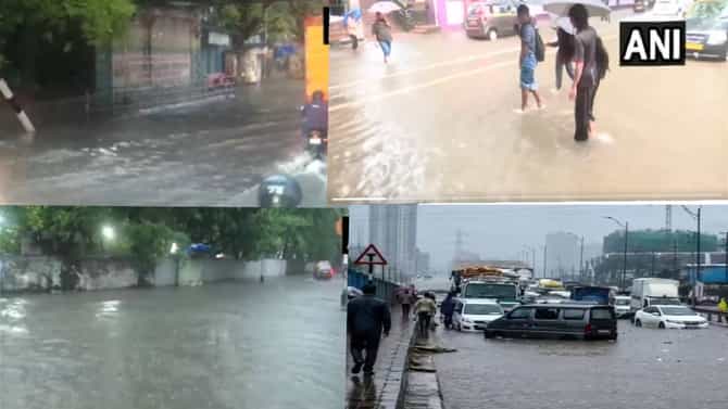 Mumbai Rain : पहिल्याच मुसळधार पावसात मुंबई गुडघ्यावर; रस्ते झाले नद्या, शक्तिमान ट्रकही हतबल!