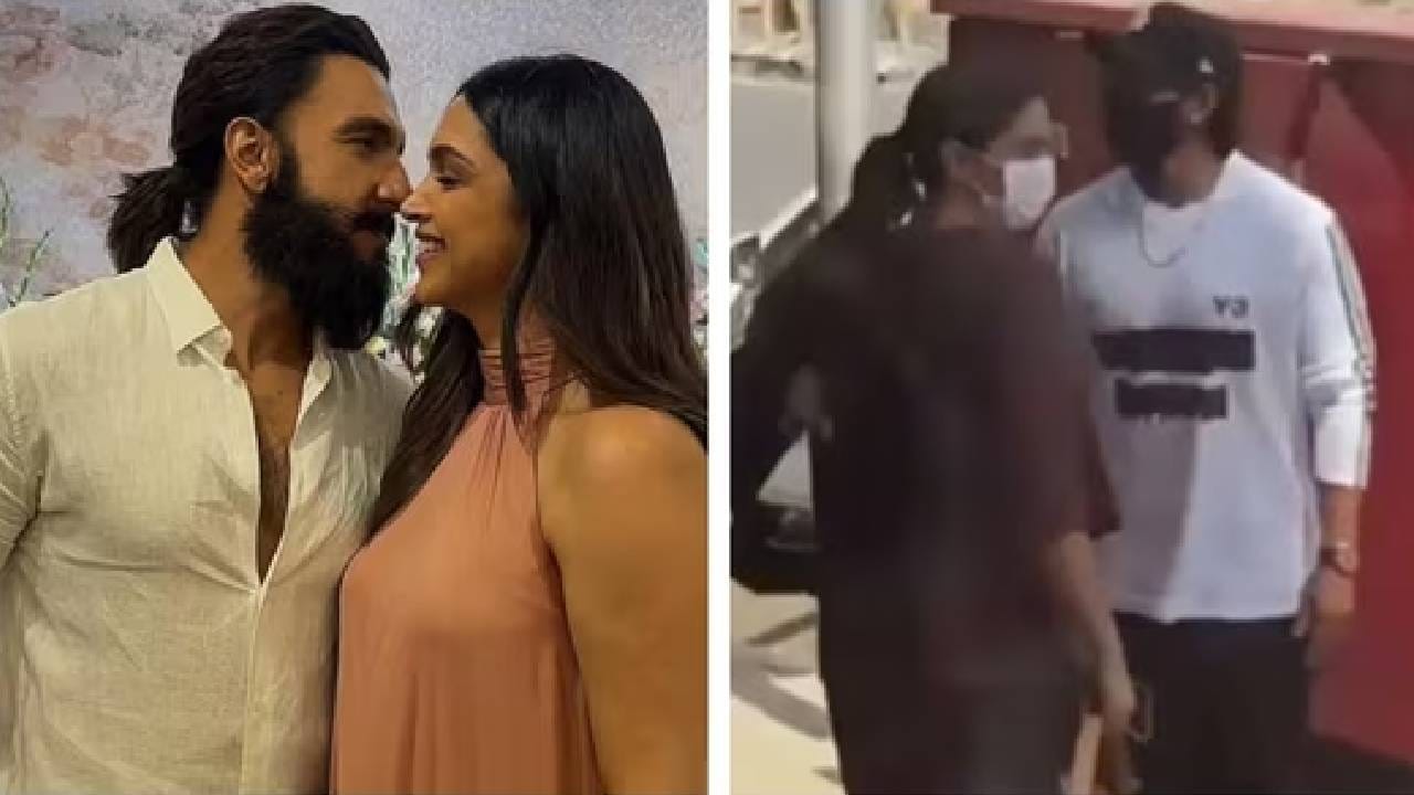 अभिनेत्री दीपिका पादुकोण दुसऱ्यांदा आई होणार असून आयुष्यातील या नव्या टप्प्याचा ती पुरेपूर आनंद घेत आहे. नुकतंच दीपिकाला पती रणवीर सिंहसोबत मुंबईतील अत्यंत प्रसिद्ध हॉटेलबाहेर पाहिलं गेलं. मंगळवारी हे दोघं 'बेन्ने डोसा' या अत्यंत लोकप्रिय रेस्टॉरंटमध्ये लंच डेटसाठी गेले होते. या दोघांचे फोटो आणि व्हिडीओ सध्या सोशल मीडियावर व्हायरल होत आहेत.