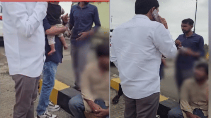 बाळाल घेऊन तो निघाला, टोकाचं पाऊल उचलणार पण...शिवसेनेच्या पदाधिकाऱ्यामुळे जीव वाचला; काय घडलं? बाळाल घेऊन तो निघाला, टोकाचं पाऊल उचलणार पण...शिवसेनेच्या पदाधिकाऱ्यामुळे जीव वाचला; काय घडलं?