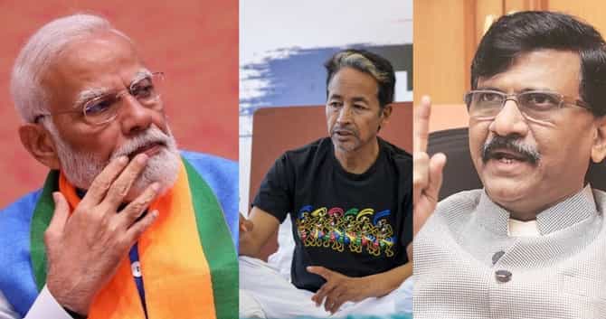 देशात हुकूमशाही सुरू झालीय, भीती वाटल्याने वांगचुक यांना घेऊन गेलात; संजय राऊतांचा सत्ताधाऱ्यांवर घणाघात