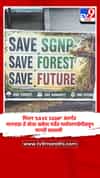 मिशन 'SAVE SGNP' अंतर्गत मानपाडा ते खेवर सर्कल पर्यंत पर्यावरणप्रेमी कडून मानवी साखळी