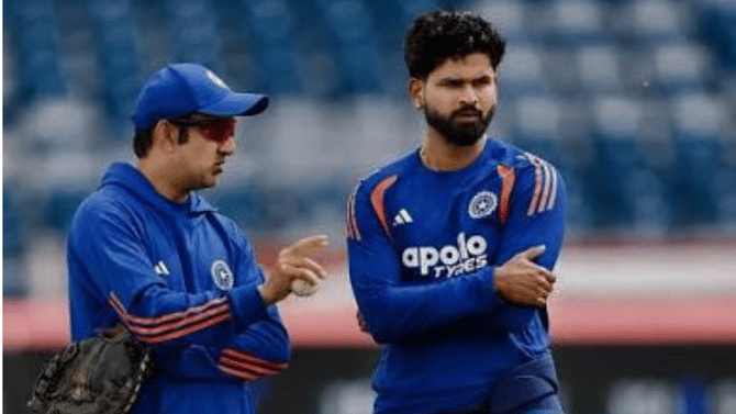 IND vs ENG: भारतीय संघात फूट, श्रेयससमोर उभा असतानाही गंभीरने आवडत्या खेळाडूला कर्णधार बनवला; मॅचमधील Video Viral