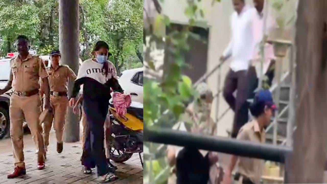 Ketan Agarwal Siya Goyal Lohgad Case : सियाची मुजोरी कायम, घराबाहेर पडताच दाखवली मिडल फिंगर, Video Ketan Agarwal Siya Goyal Lohgad Case : सियाची मुजोरी कायम, घराबाहेर पडताच दाखवली मिडल फिंगर, Video