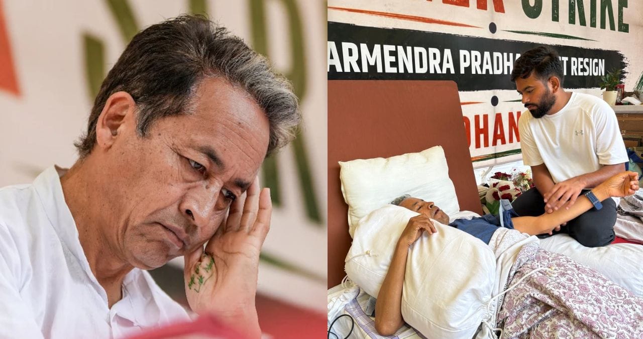 मी उपोषण सोडल्याने काय बदलेल? तब्येत खालावल्यानंतरही सोनम वांगचूक उपोषणावर ठाम, हायकोर्टाकडूनही चिंता व्यक्त मी उपोषण सोडल्याने काय बदलेल? तब्येत खालावल्यानंतरही सोनम वांगचूक उपोषणावर ठाम, हायकोर्टाकडूनही चिंता व्यक्त