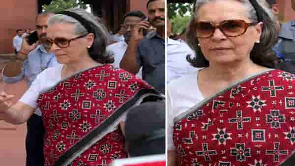 Sonia Gandhi Saree : 15 ते 30 दिवसांत तयार होते ही खास साडी; सोनिया गांधींच्या पसापल्ली संबलपुरीची अनोखी कहाणी