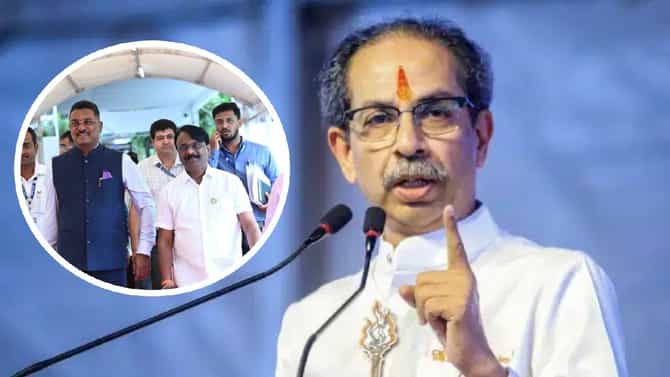 ठाकरेंचा खास आमदार शिंदेंच्या मंत्र्यासोबत, लवकरच आणखी मोठा धक्का? फोटो तुफान व्हायरल!
