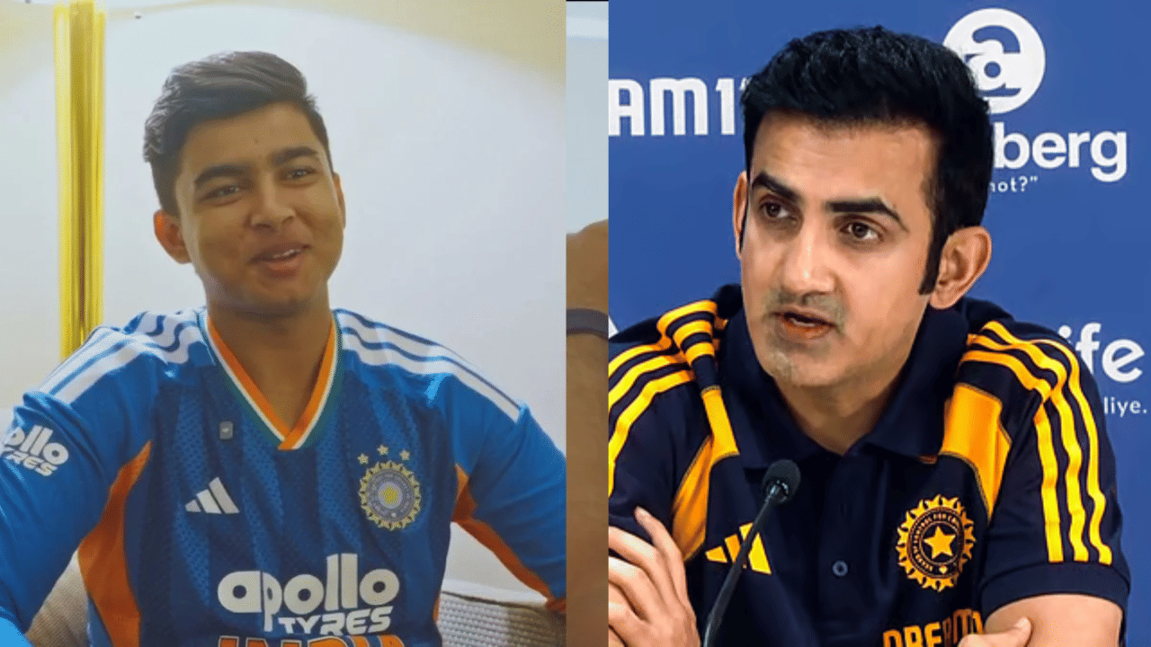 Vaibhav Sooryavanshi: झिम्बाब्वेविरुद्ध मालिका गाजवल्यानंतर वैभवने कोणाला दिलं क्रेडिट? नाव ऐकून गंभीरला झोंबतील मिरच्या Vaibhav Sooryavanshi: झिम्बाब्वेविरुद्ध मालिका गाजवल्यानंतर वैभवने कोणाला दिलं क्रेडिट? नाव ऐकून गंभीरला झोंबतील मिरच्या