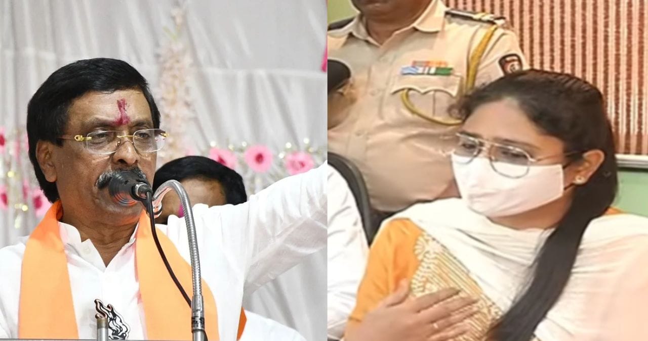 आईवडिलांसमोरच अघोरी प्रकार, मग तेव्हाच आवाज का उठवला नाही? विनायक राऊतांचा गिरीजा राऊतांवर उलट सवाल आईवडिलांसमोरच अघोरी प्रकार, मग तेव्हाच आवाज का उठवला नाही? विनायक राऊतांचा गिरीजा राऊतांवर उलट सवाल