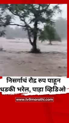 River Flood Video : निसर्गाचं रौद्र रुप पाहून धडकी भरेल, पाहा व्हिडिओ-1723728