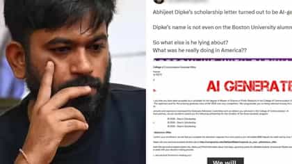 दीपकेचे परदेशी शिक्षणाचे सर्टीफिकीट खोटे? व्हायरल पोस्टने वेधले लक्ष.
