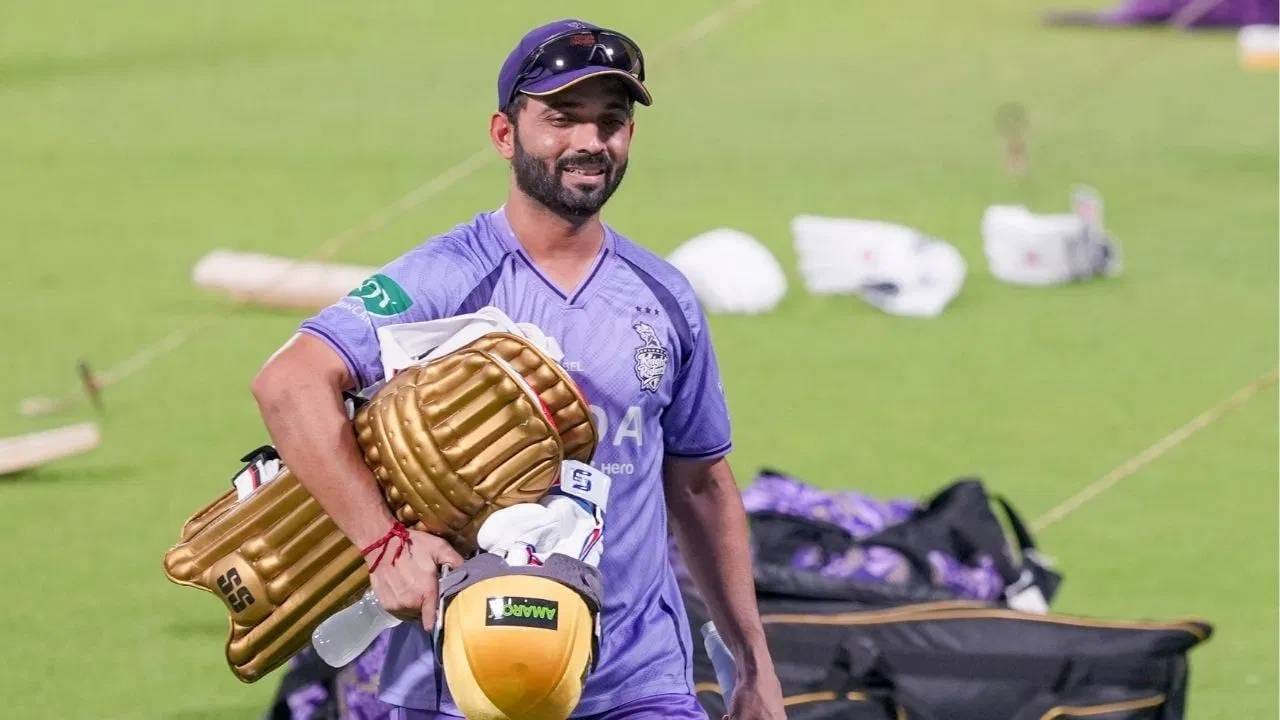 Ajinkya Rahane: निवृत्तीनंतर अजिंक्य रहाणे टी20 लीग स्पर्धेसाठी सज्ज, संघाकडून त्याच्या नावाची घोषणा Ajinkya Rahane: निवृत्तीनंतर अजिंक्य रहाणे टी20 लीग स्पर्धेसाठी सज्ज, संघाकडून त्याच्या नावाची घोषणा