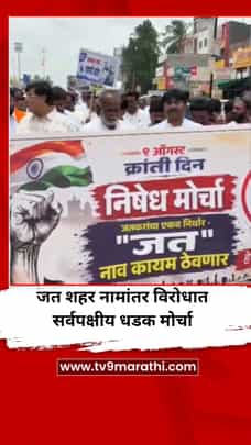 जत शहर नामांतर विरोधात सर्वपक्षीय धडक मोर्चा-1730302