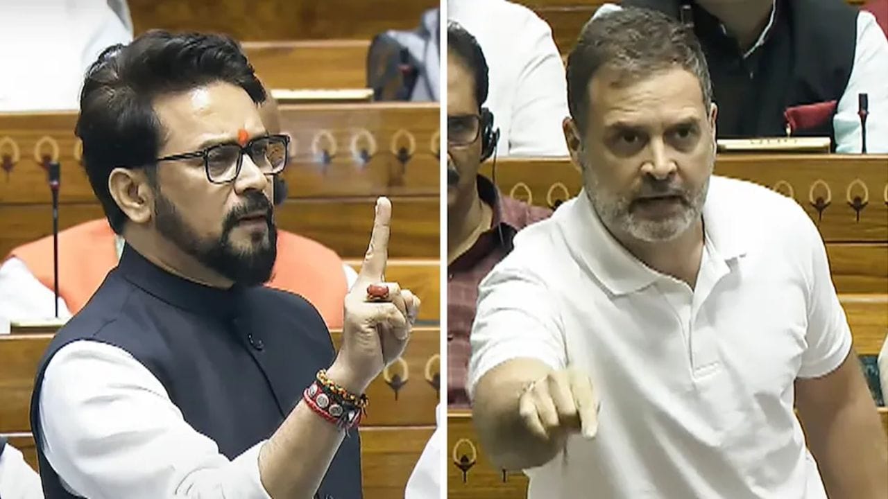 राहुल गांधींचा पाय खोलात, अमित शाहांविरोधातील ते भाषण नडले, संसदेतून थेट नोटिस जारी राहुल गांधींचा पाय खोलात, अमित शाहांविरोधातील ते भाषण नडले, संसदेतून थेट नोटिस जारी